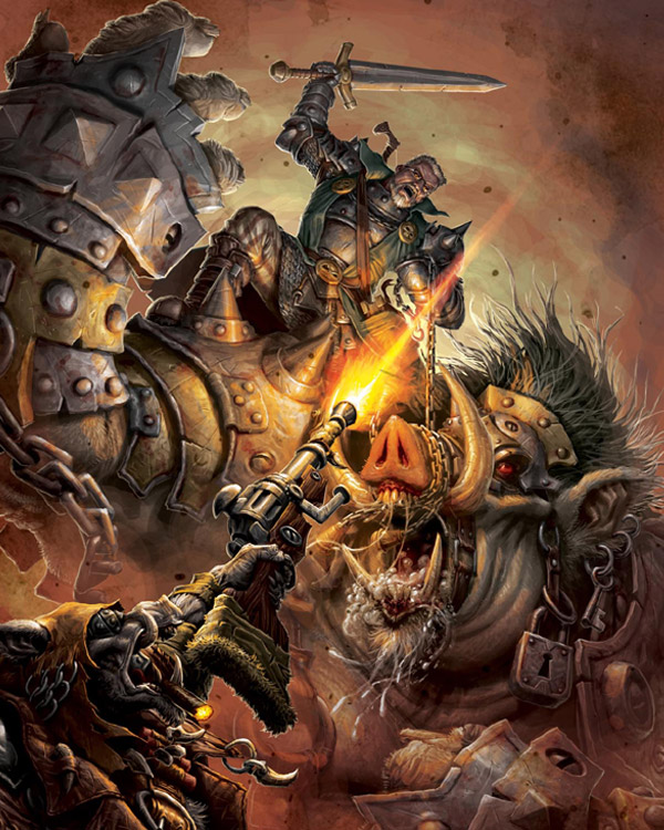 Warhammer 40k Inspired Art Featuring Andreauderzo