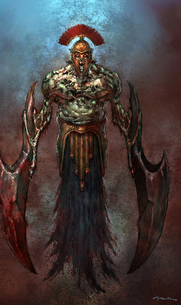 demon god concept art