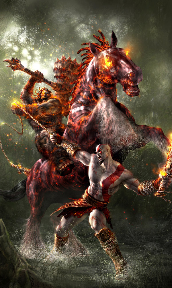 God of War Concept Art Featuring Andy Park