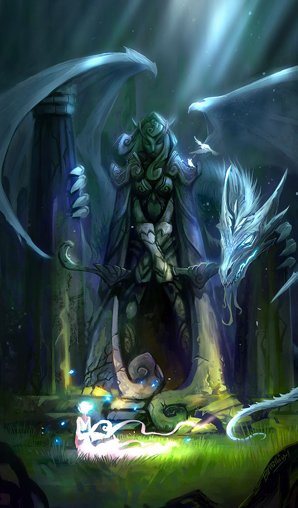 World of Warcraft Fan Art Featuring Artist Jian Guo