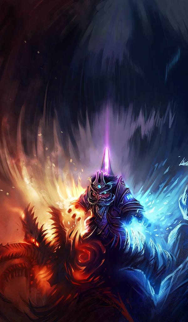 World of Warcraft Fan Art Featuring Artist Jian Guo