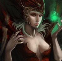 Dragons, Warriors & Sorcerer Fantasy Art Featuring eronzki999