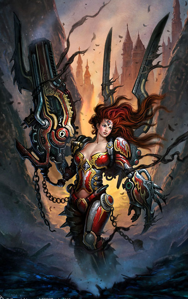 Exceptional Fantasy Concepts Featuring Epic Warrior Promo Art
