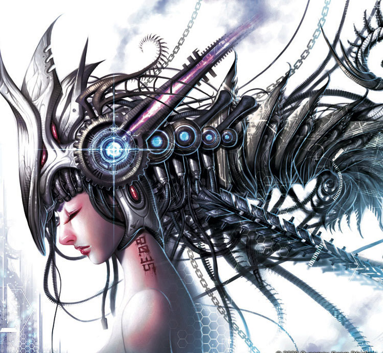Cyborg & Surreal Fantasy Art Featuring Yee-Ling Chung