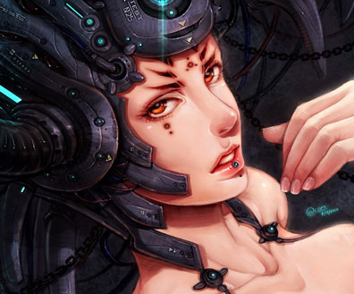 Cyborg & Surreal Fantasy Art Featuring Yee-Ling Chung