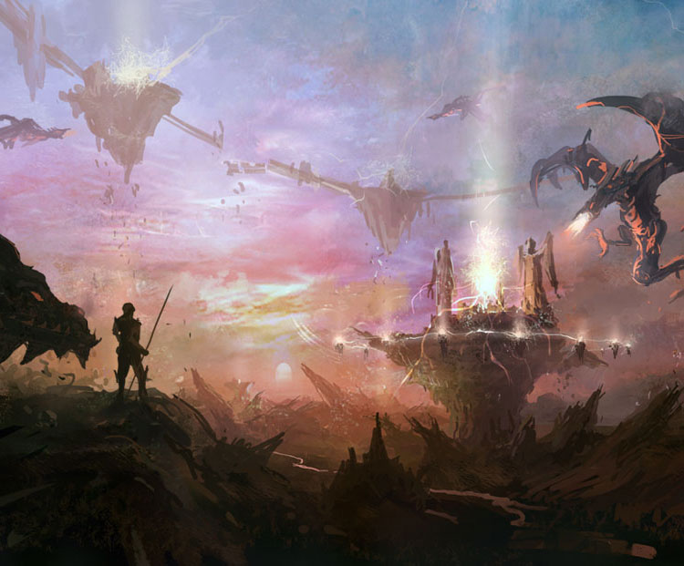 Sci-fi & Fantasy Concepts Featuring wanbao