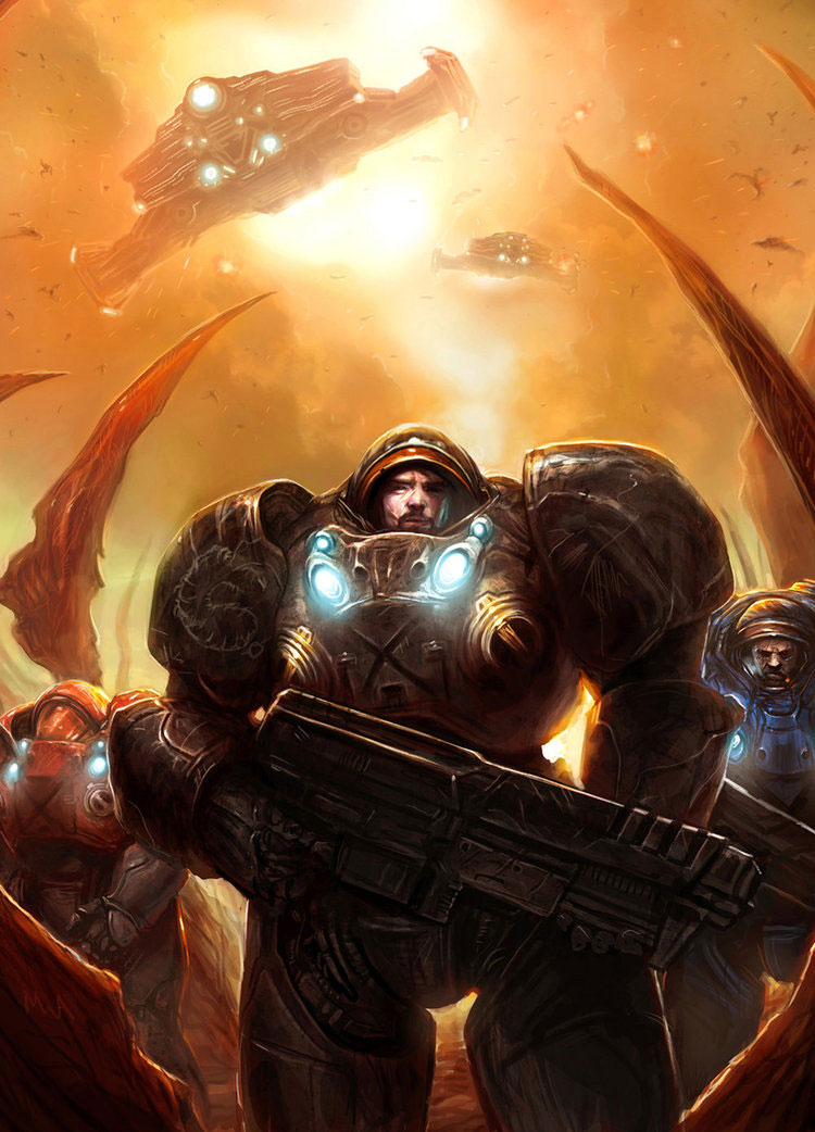 Starcraft II Reviewed & Including Exceptional Fan Art