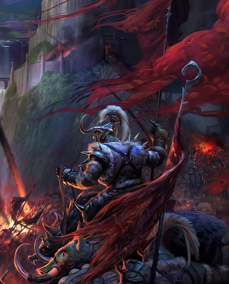 The Art of War - HD Fantasy Battle Scene Wallpapers