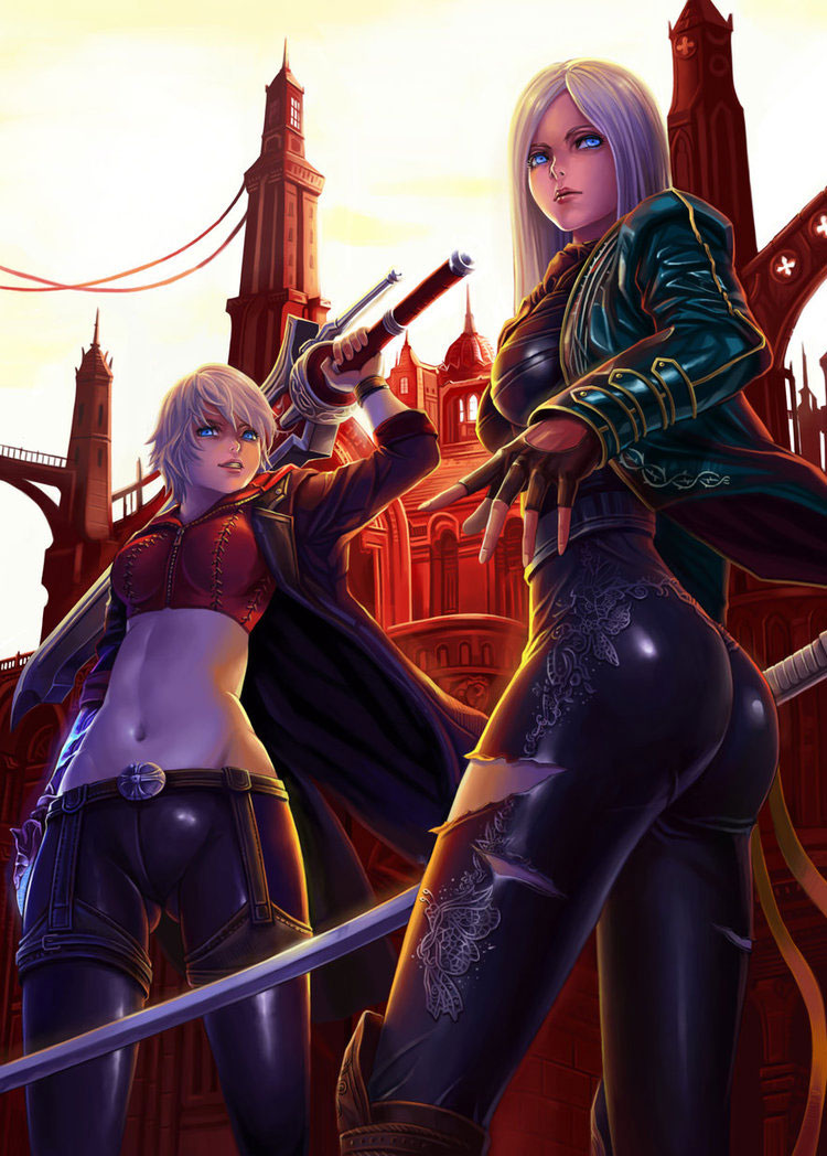 Devil May Cry And Fantasy Fan Art Featuring Dantewontdie Fantasy 