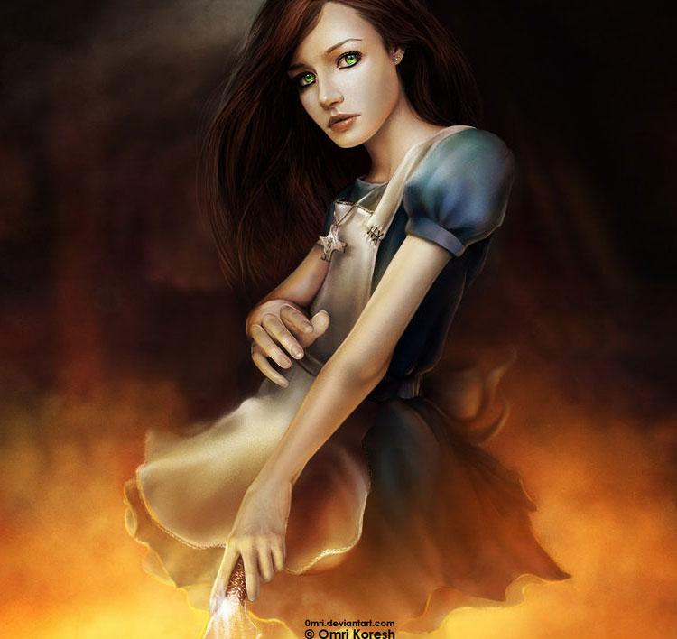 Alice Madness Returns Fan Art Featuring Omri Koresh