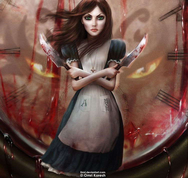 Alice Madness Returns Fan Art Featuring Omri Koresh